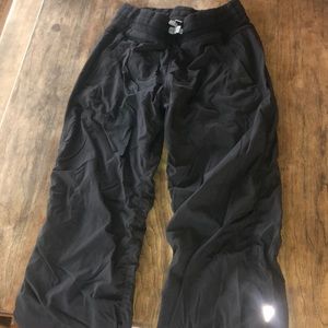 Black workout pants